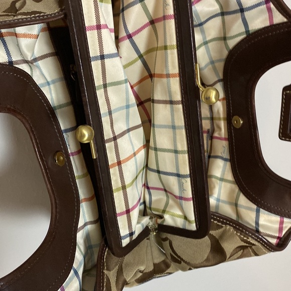 Large coach open shoulder bag - Picture 5 of 5